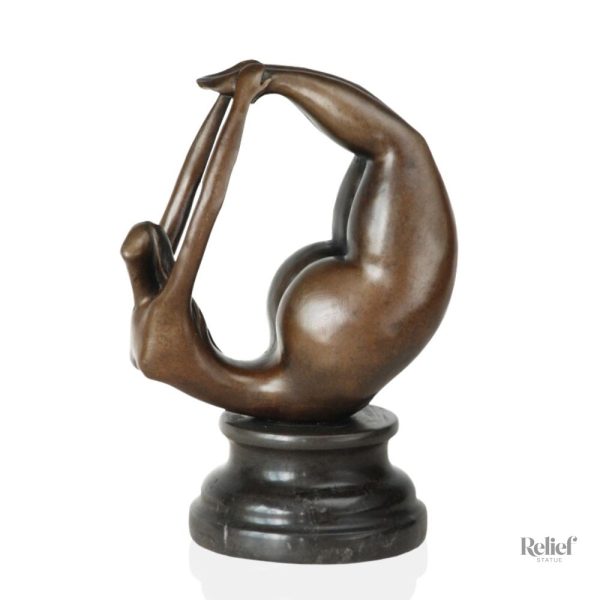 statue-bronze-femme-allongee-1 Sculpture en bronze femme allongée, 20 cm de hauteur