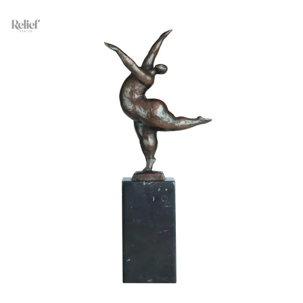 Statue en bronze véritable, élégance artistique et unique