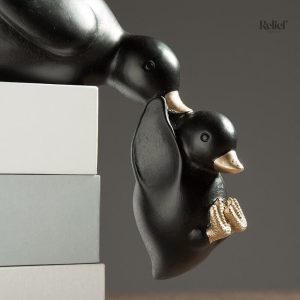 Objets décoratifs en forme de canards pour intérieur chaleureux