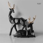 Biche Origami décorative élégante