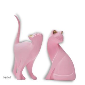 Statue Chat Design en céramique moderne