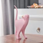 Objet décoratif représentant un chat unique