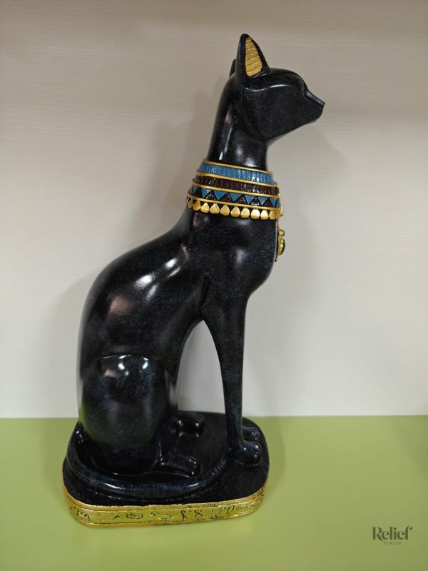 Sculpture chat égyptien, hommage à la mythologie