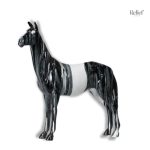 Statue de cheval élégante pour décoration intérieure