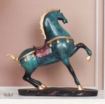Artiste inspiré par la culture tang, statue de cheval