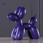 Statue de chien, design original et coloré