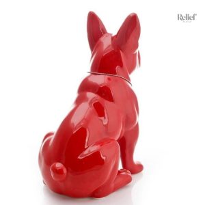 Statue décorative de bouledogue, charmant et original