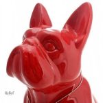 Objet de décoration chien bouledogue, art contemporain