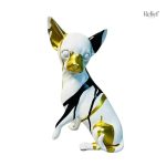 Chihuahua en statue, décoration canine pour amateur de chiens