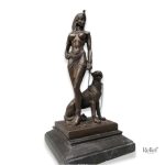 Statue Cléopâtre Deluxe, représentation iconique de l'Égypte ancienne