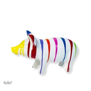 Statue Cochon 13 cm, un objet de décoration unique
