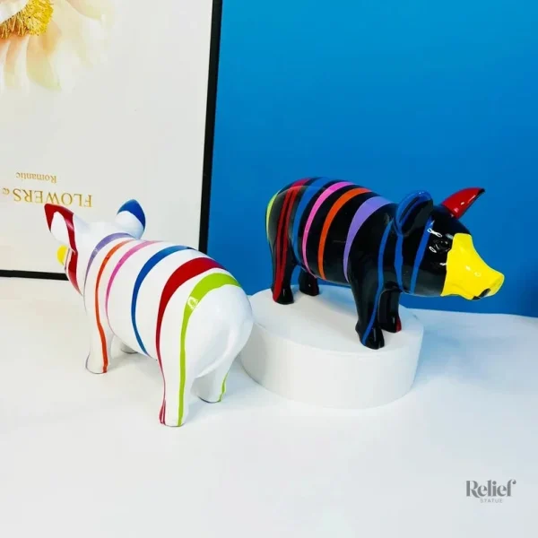 Figurine de cochon, 13 cm, parfaite pour un cadeau