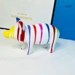 Statue décorative en forme de cochon, 13 cm