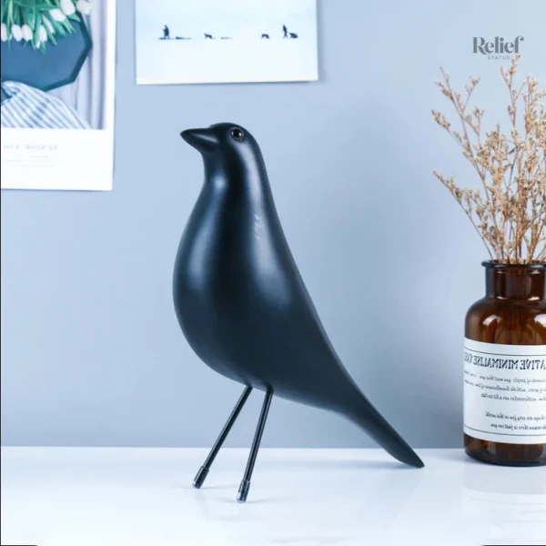 Statue oiseau contemporaine pour une touche artistique