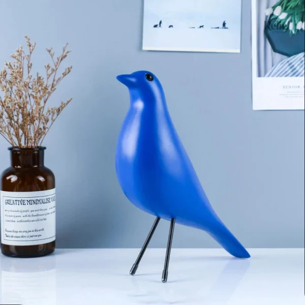 Statue oiseau décorative pour un intérieur apaisant