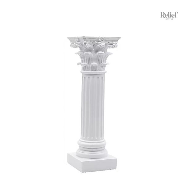 Statue colonne grecque 30 cm en style classique