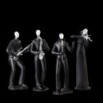 Sculpture représentant un groupe de musiciens