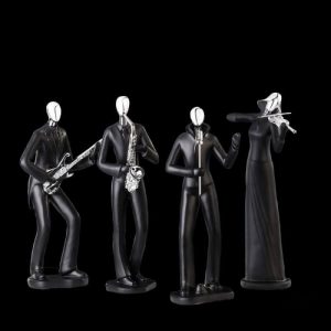 Sculpture représentant un groupe de musiciens