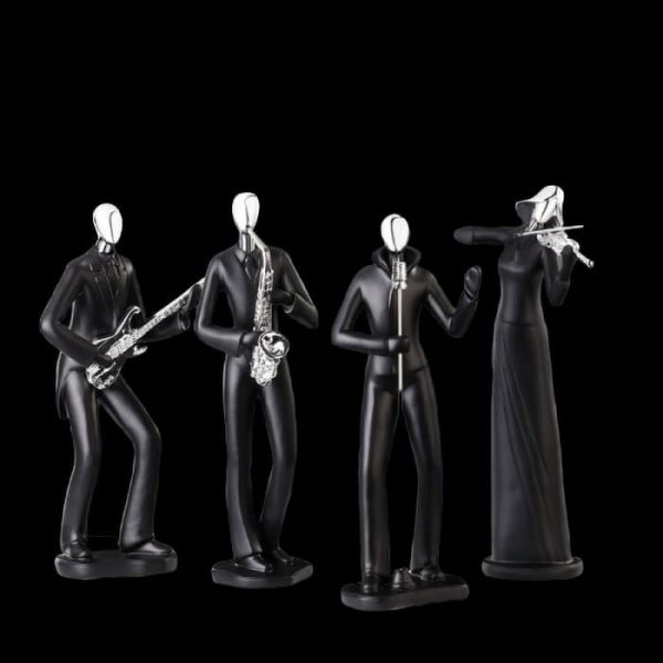 Sculpture représentant un groupe de musiciens