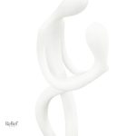 Statue de couple amoureux, symbolisant la passion et l'affection