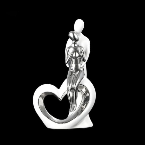 Art plastique rétro, symbole d'amour et d'unité