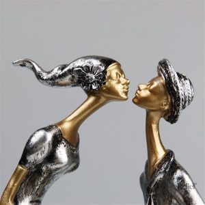 Figurine moderne d'amour pour décoration intérieure