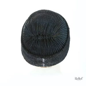 Objet déco crâne avec bonnet marin, 12 cm de hauteur