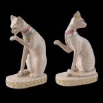 Sculpture chat inspirée de l'Égypte ancienne