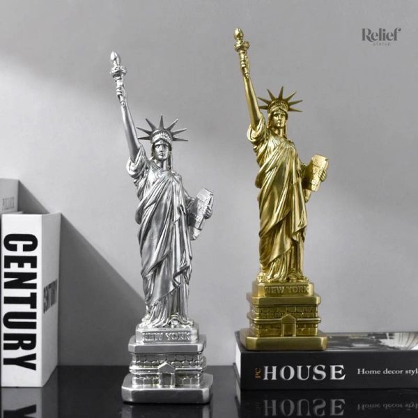 Figurine emblématique de la Liberté en 38 cm