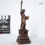 Statue de la liberté en métal 15 cm, sculpture décorative
