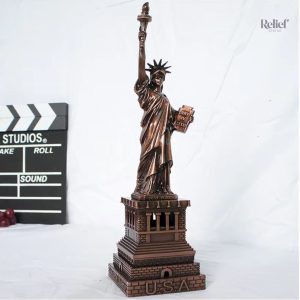 Statue de la liberté en métal 15 cm, sculpture décorative