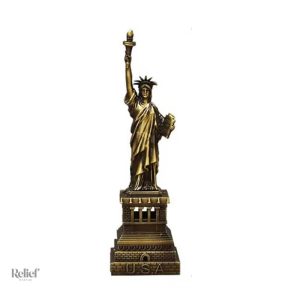 Sculpture en métal de la liberté, 15 cm, objet de collection