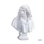 Buste de Molière en statue décorative pour collectionneur