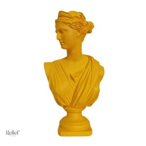 Détail d'une statue Diane Chasseresse, art ancien