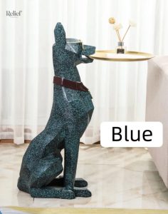 Accessoire design Dobermann, hauteur 74 cm