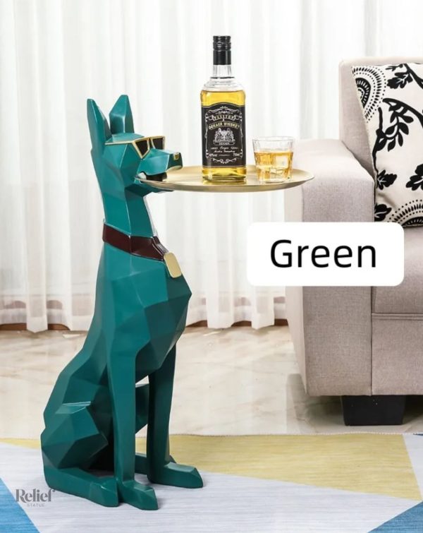 Art animalier Dobermann en décoration moderne