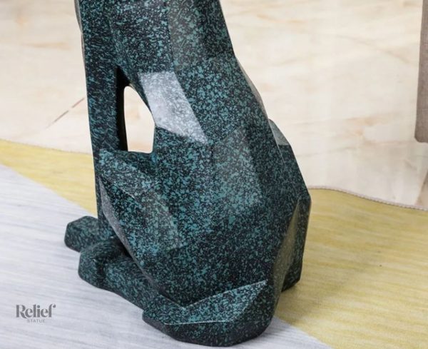 Statue décorative Dobermann, style contemporain