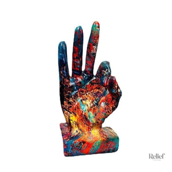 Sculpture Doigt unique pour intérieur contemporain