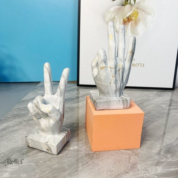 Doigt sculpté pour une décoration moderne