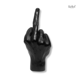 Sculpture contemporaine : Statue Doigt d'Honneur