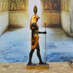 Figurine décorative égyptienne du Dieu Râ
