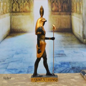 Figurine décorative égyptienne du Dieu Râ