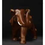 Décoration en bois : éléphant de 15 cm