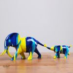 Éléphant statue, décoration moderne pour la maison