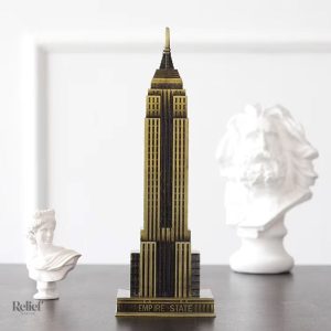 Statue Empire State Building en métal - 22 cm