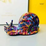 Figure d'escargot pour intérieur artistique