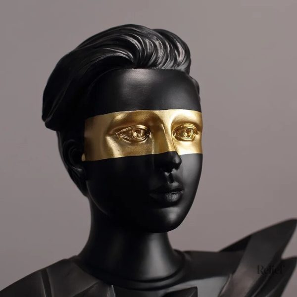 Art statue femme, décor intérieur