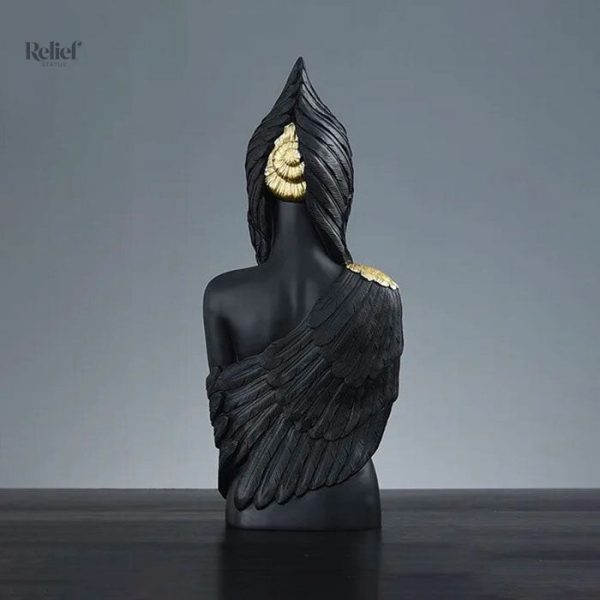 Sculpture moderne femme, pièce artistique