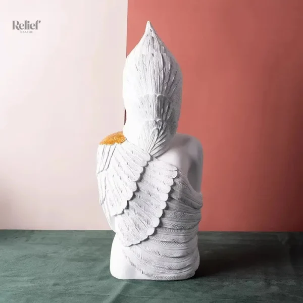 Art moderne : statue femme, 41 cm