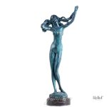 Statue Femme Nue en Bronze 37 cm